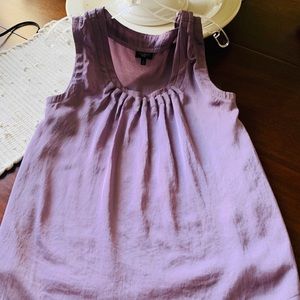 Talbots petit medium pretty purple sleeveless